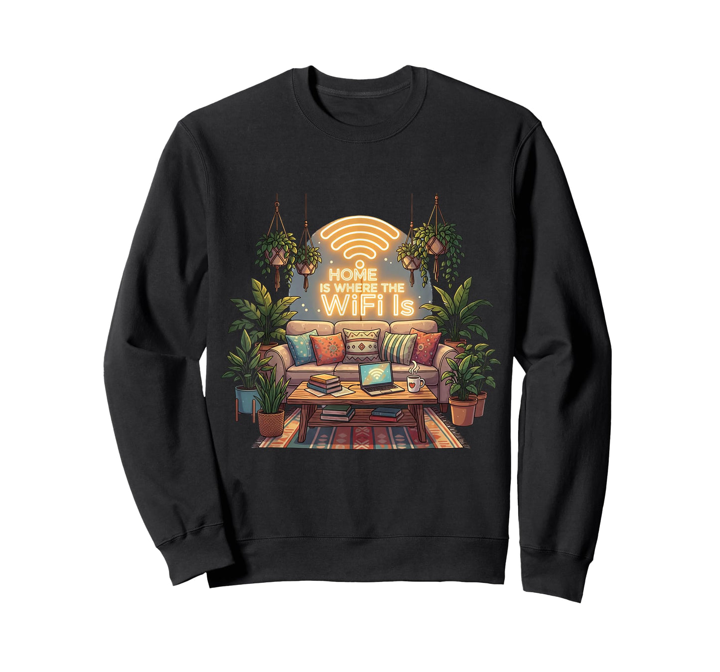 Home is Where The WiFi is T-Shirt