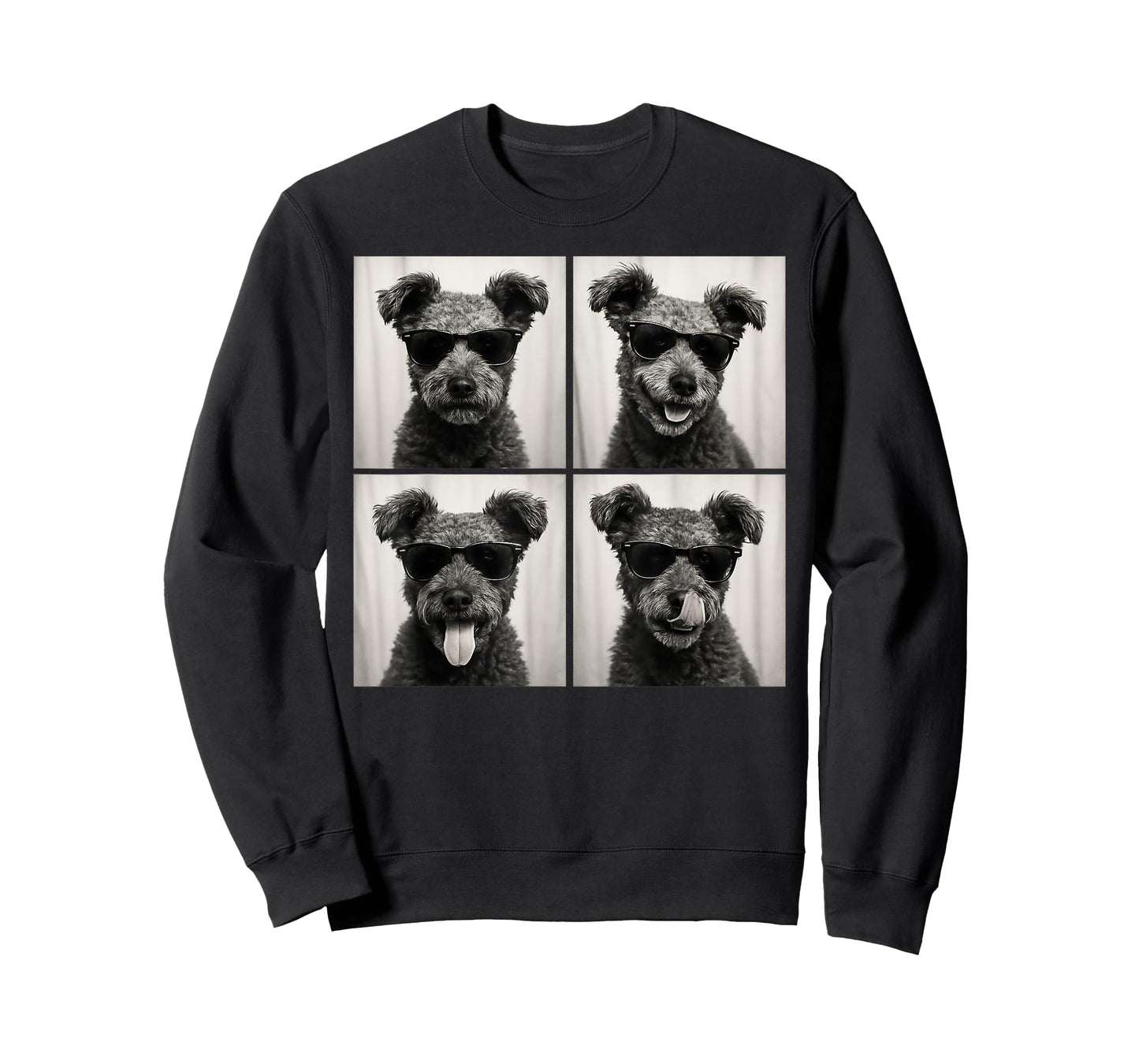 Funny Pumi Dog Lover Cute Pumi Dog Photo Booth T-Shirt