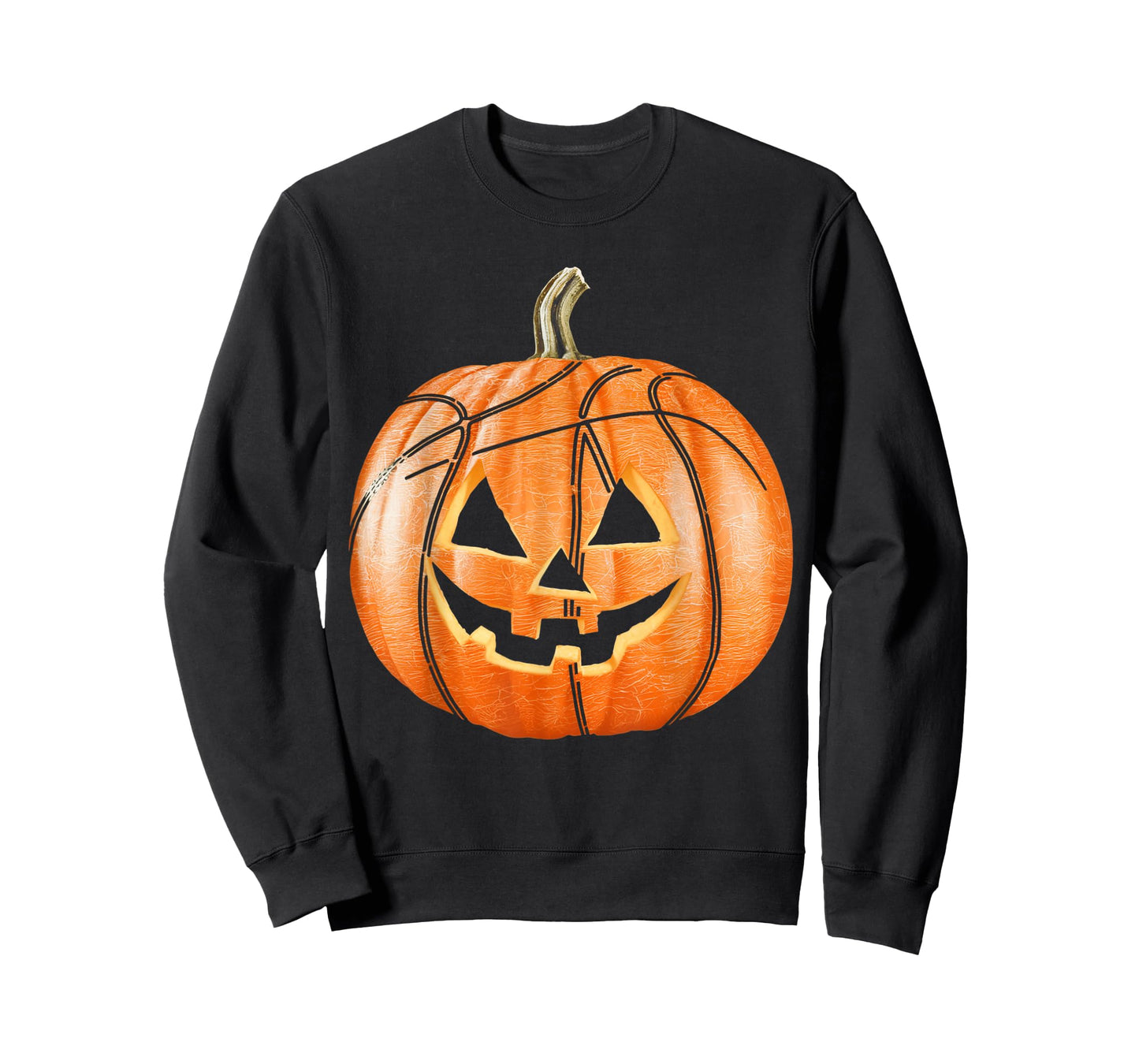 Funny Spooky Pumpkin Basketball Player Women Men Halloween T-Shirt