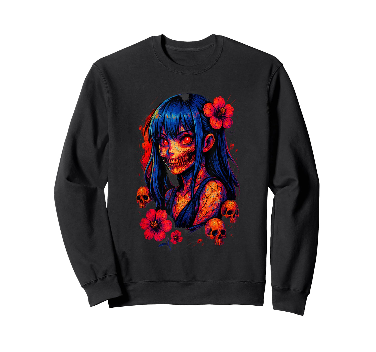 Horror Anime Manga Japan Japanese Creepy Kawaii Goth T-Shirt
