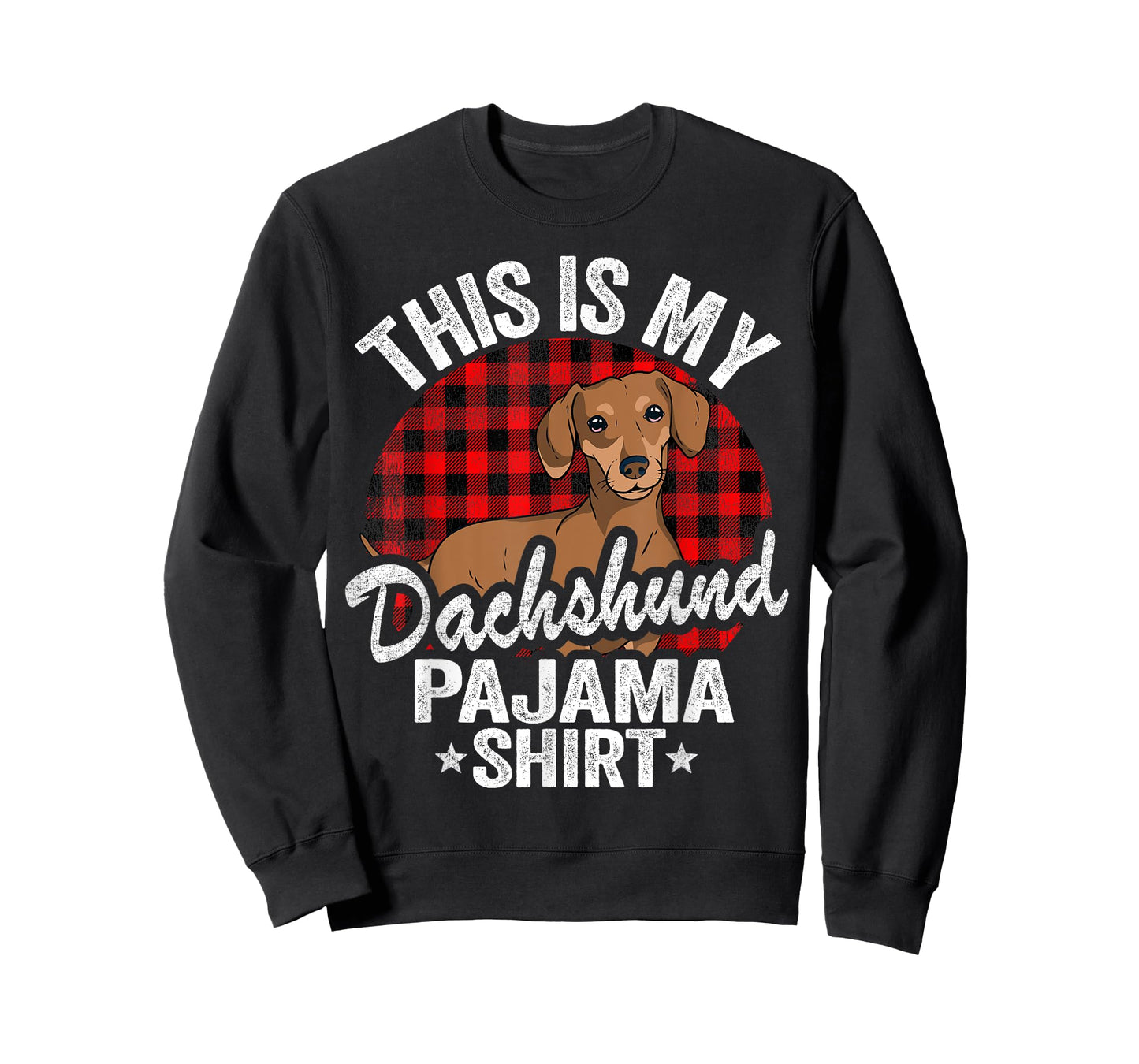 Funny Wiener Dog Doxie Mom Dogs This Is My Dachshund Pajama T-Shirt