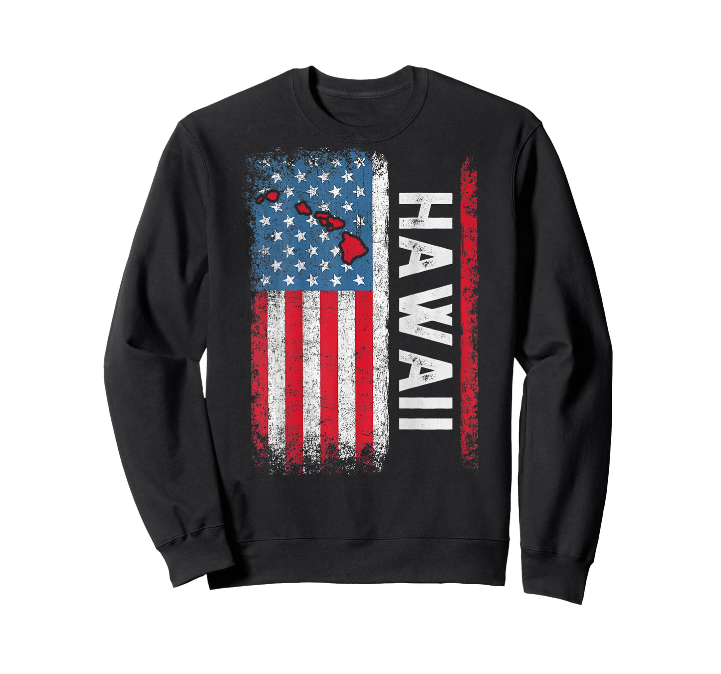 Vintage Hawaii State USA Flag Shirt Hawaii (On Back) T-Shirt