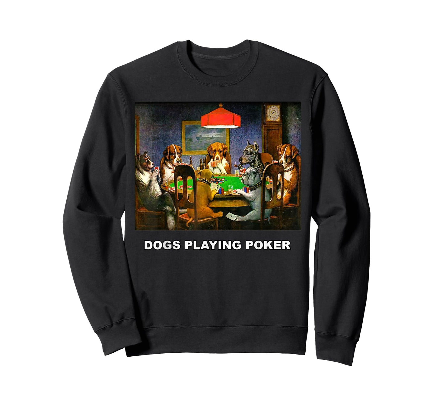 Dogs Playing Poker Classic Artwork Art Work Doggies Puppies T-Shirt