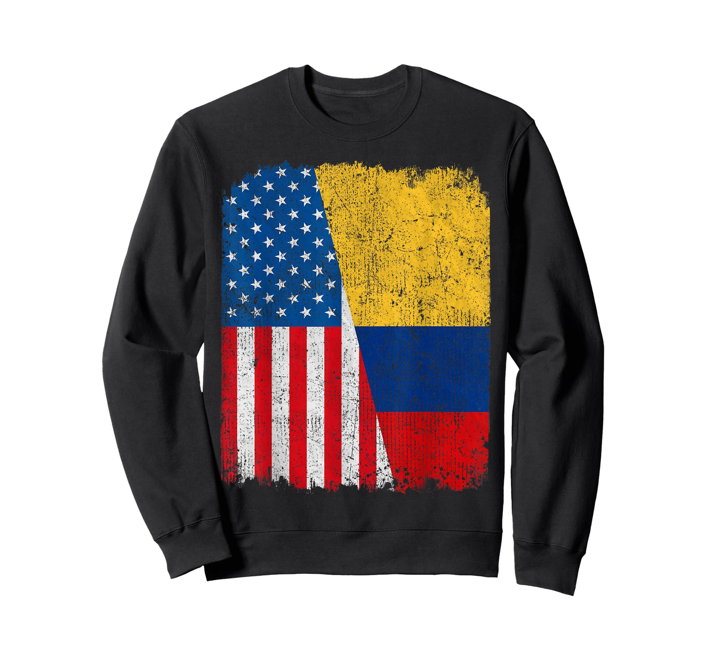 Colombian American Flag Half USA Colombia Root Proud T-Shirt