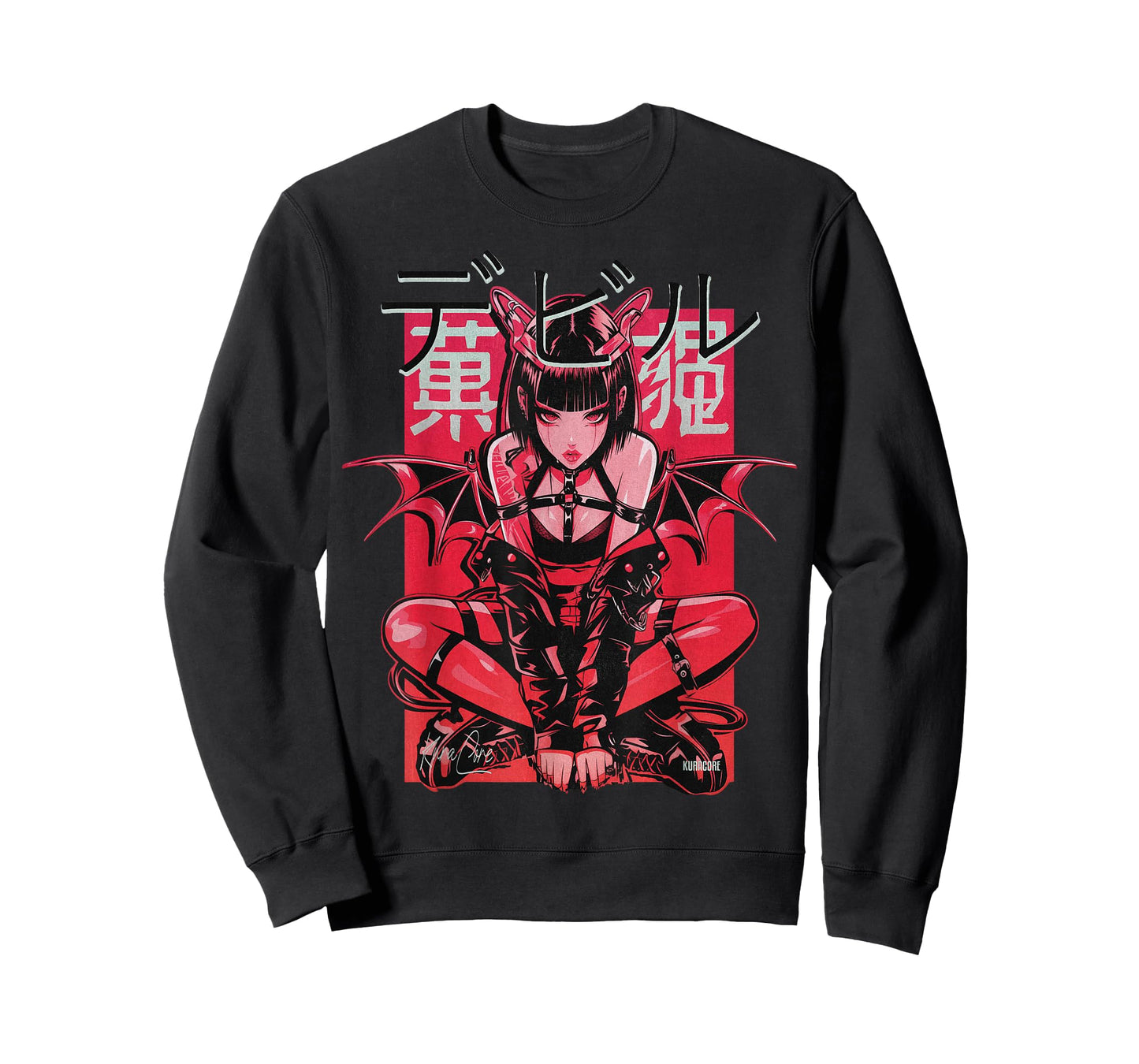 Japan Streetwear Cyberpunk Y2K Techwear Retro Manga Anime T-Shirt