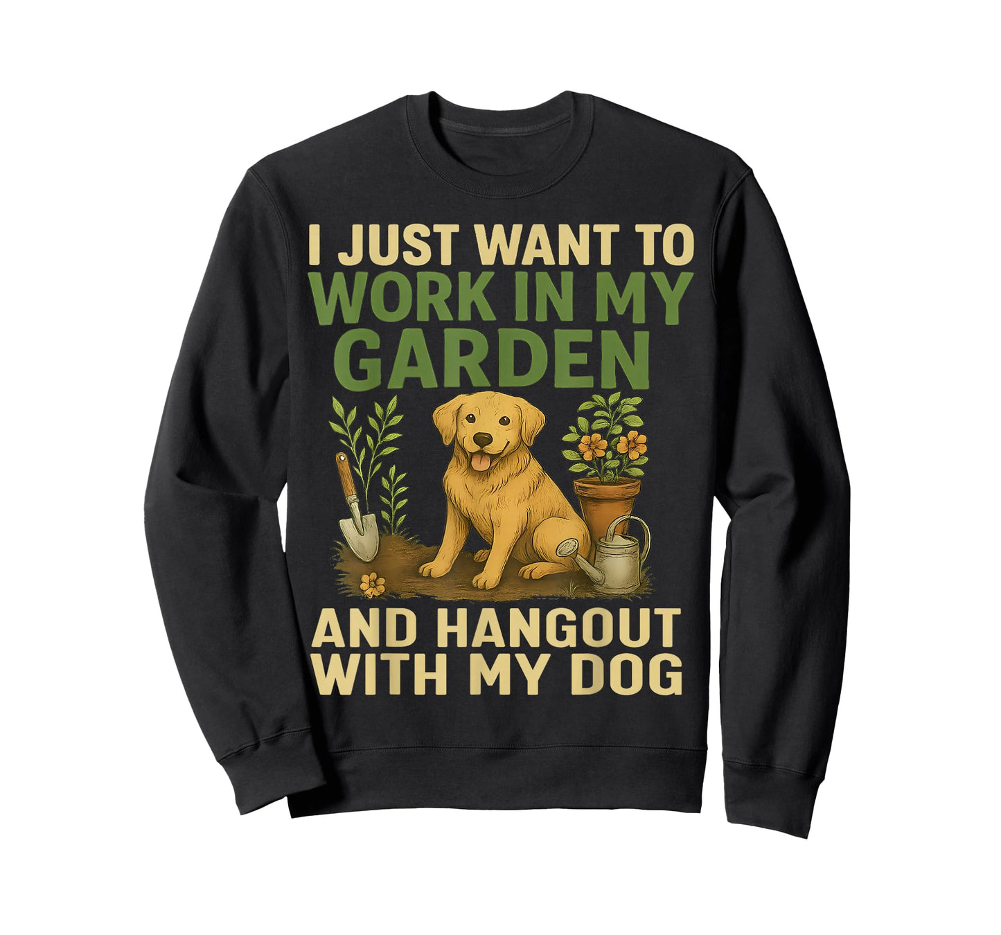 Gardening - Dog Lover - Gardener - Garden Pet & Plants T-Shirt