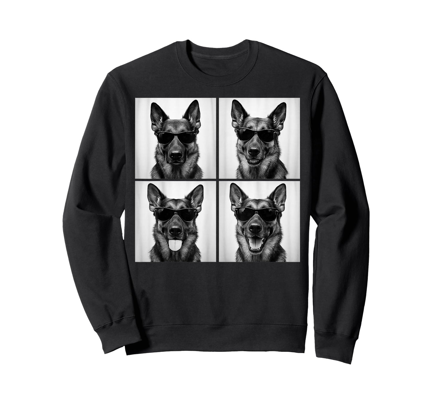 Funny German Shepherd Lover Cute GSD Dog Photo Booth T-Shirt