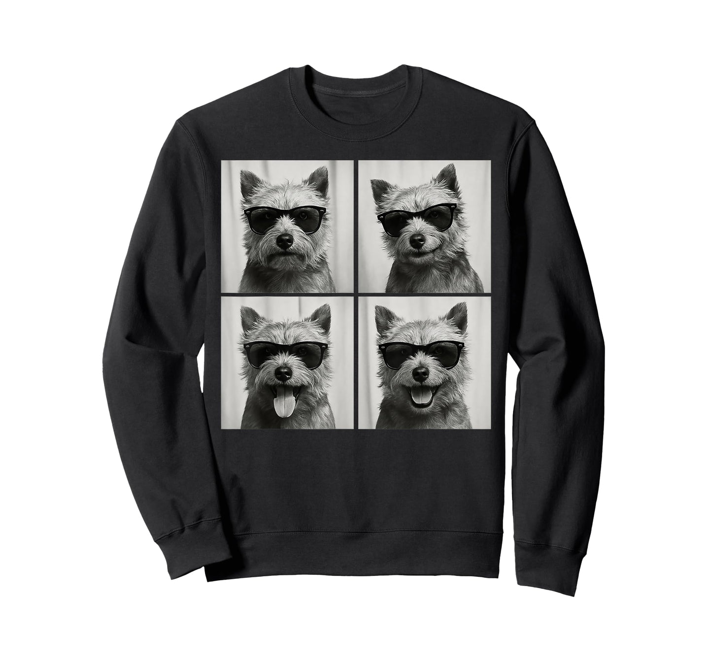 Funny Norwich Terrier Lover Cute Dog Photo Booth T-Shirt