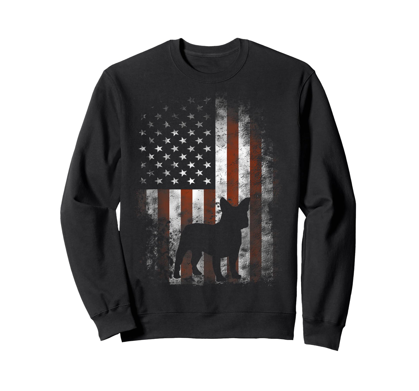 French Bulldog T-Shirt American Flag Patriotic 4th Of July T-Shirt for Women Kids Men