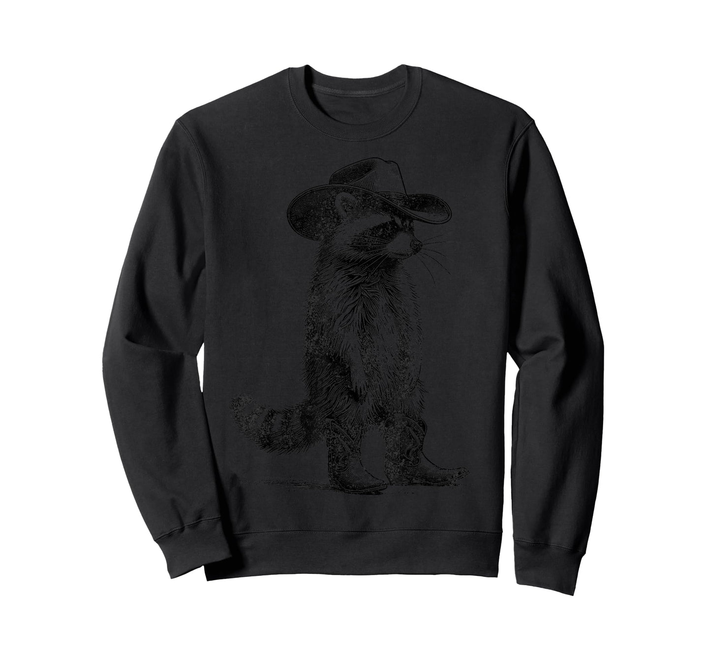 Raccoon Vintage Cowboy Cowgirl Western Country T-Shirt