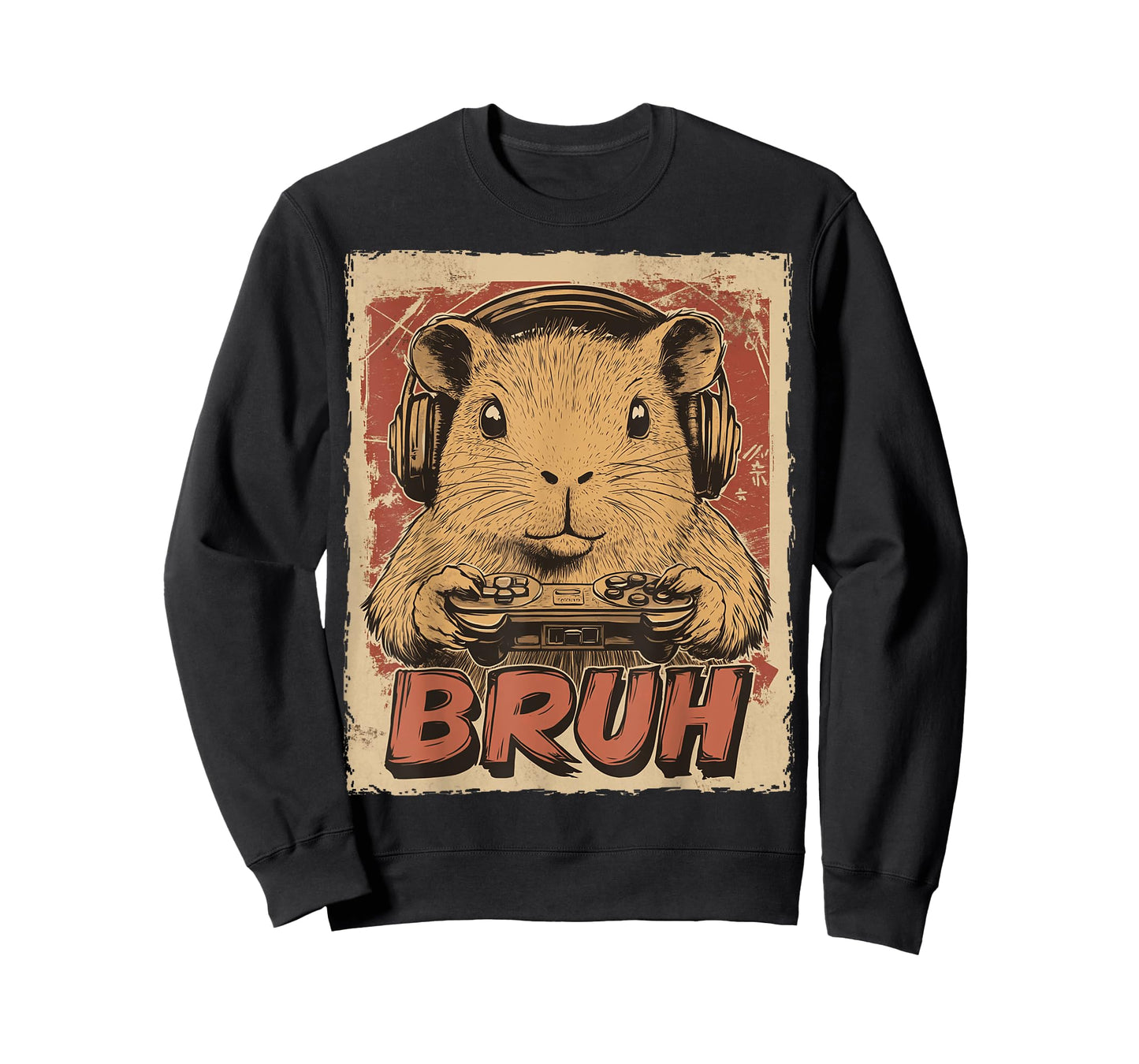 Funny Capybara Bruh Video Games Japanese Anime Manga Kawaii T-Shirt