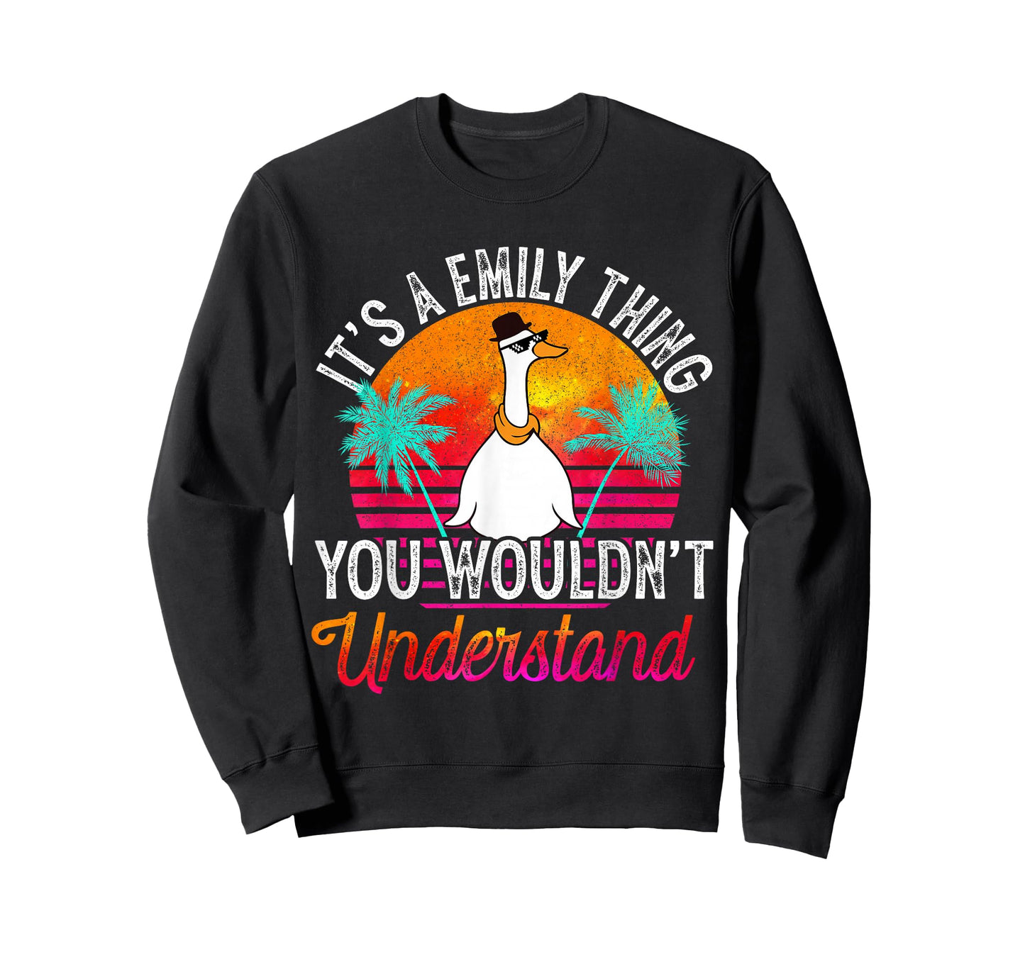 It's A Emily Thing You Wouldn't Understand Funny Emily Name T-Shirt