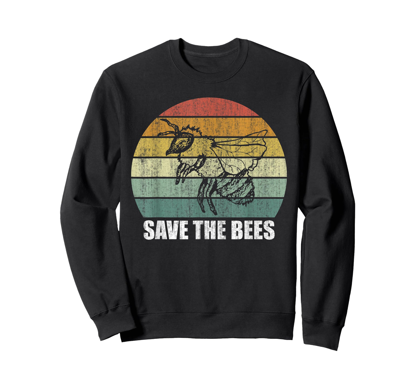 Retro Save The Bees Shirt Funny Bee Lover Gifts Bee Kind T-Shirt