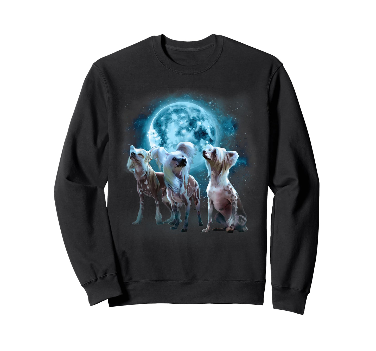 Chinese Crested Howling at the Moon Shirt - Chinese Crested T-Shirt
