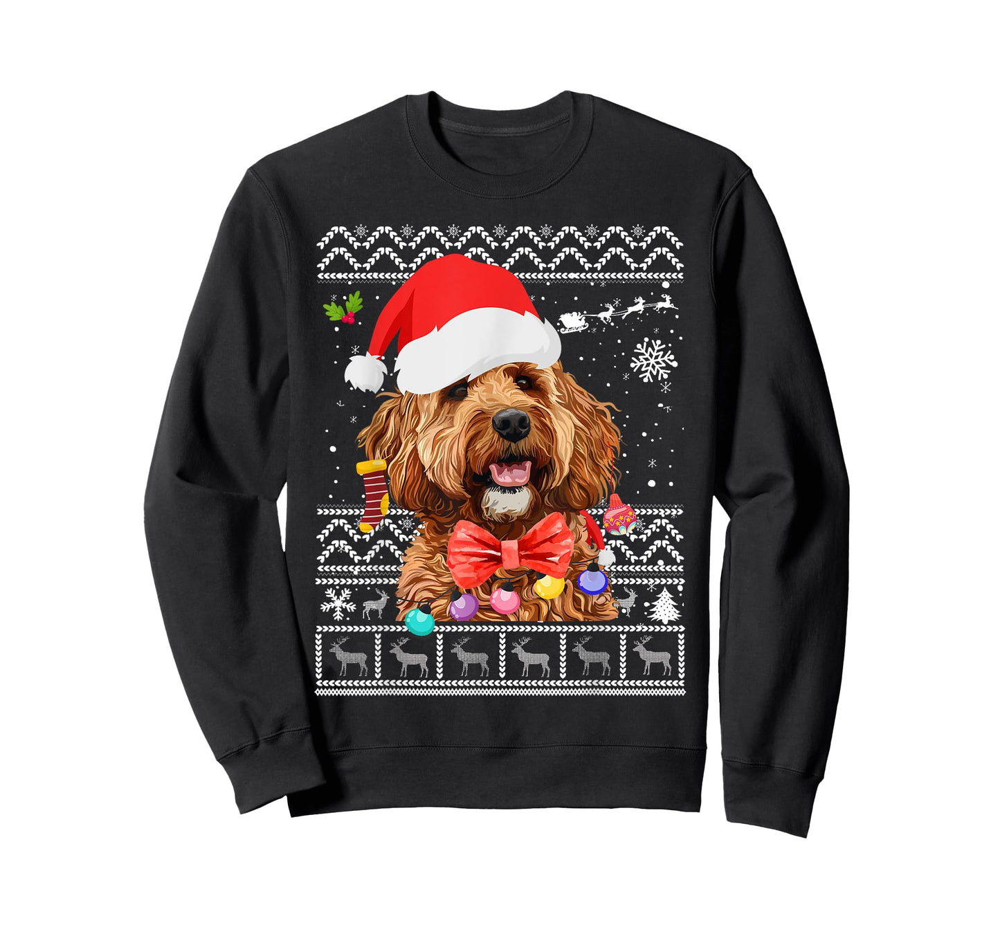 Cavapoo Christmas Outfit Idea For Kids & Christmas Cavapoo T-Shirt