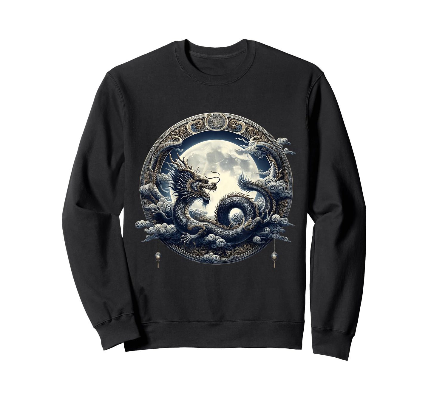 Aesthetic Cottage Lunar Mystical Allure Of Dragons Dragon T-Shirt