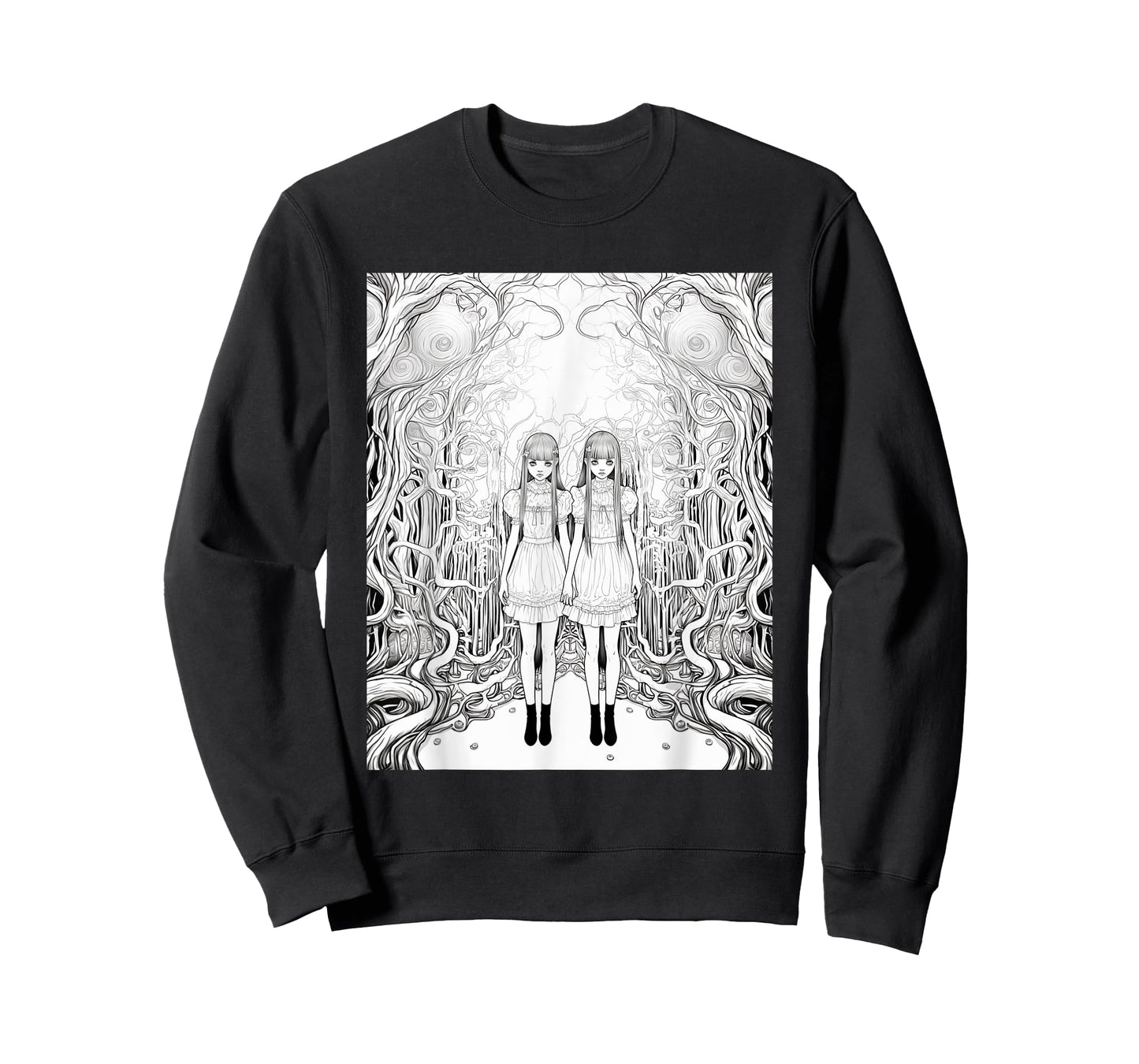 Manga Anime Demon Girl Beauty Horror T-Shirt