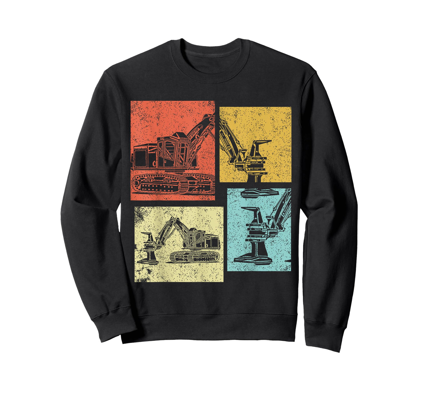 Feller Buncher Vintage Logger Logging Log Man Women T-Shirt