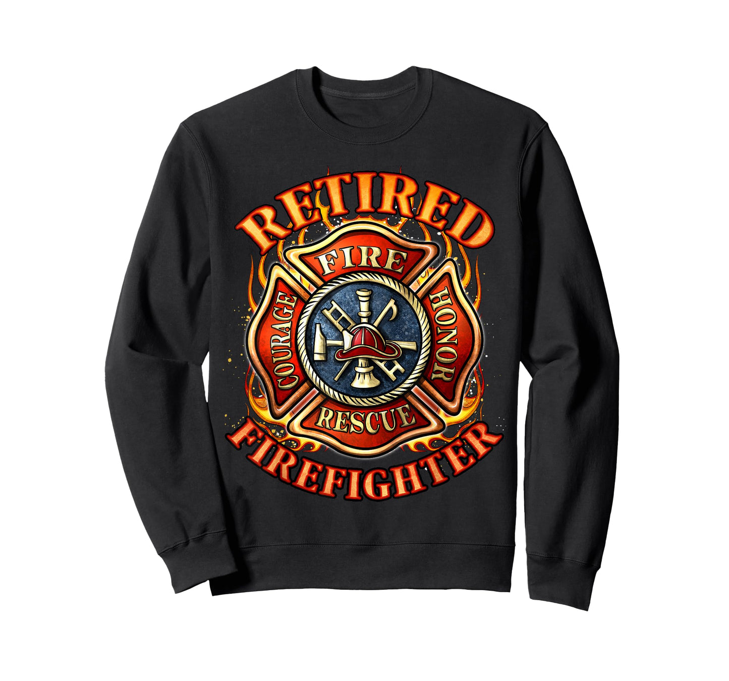 Retired Firefighter Gift Fireman Retirement Party Gift T-Shirt