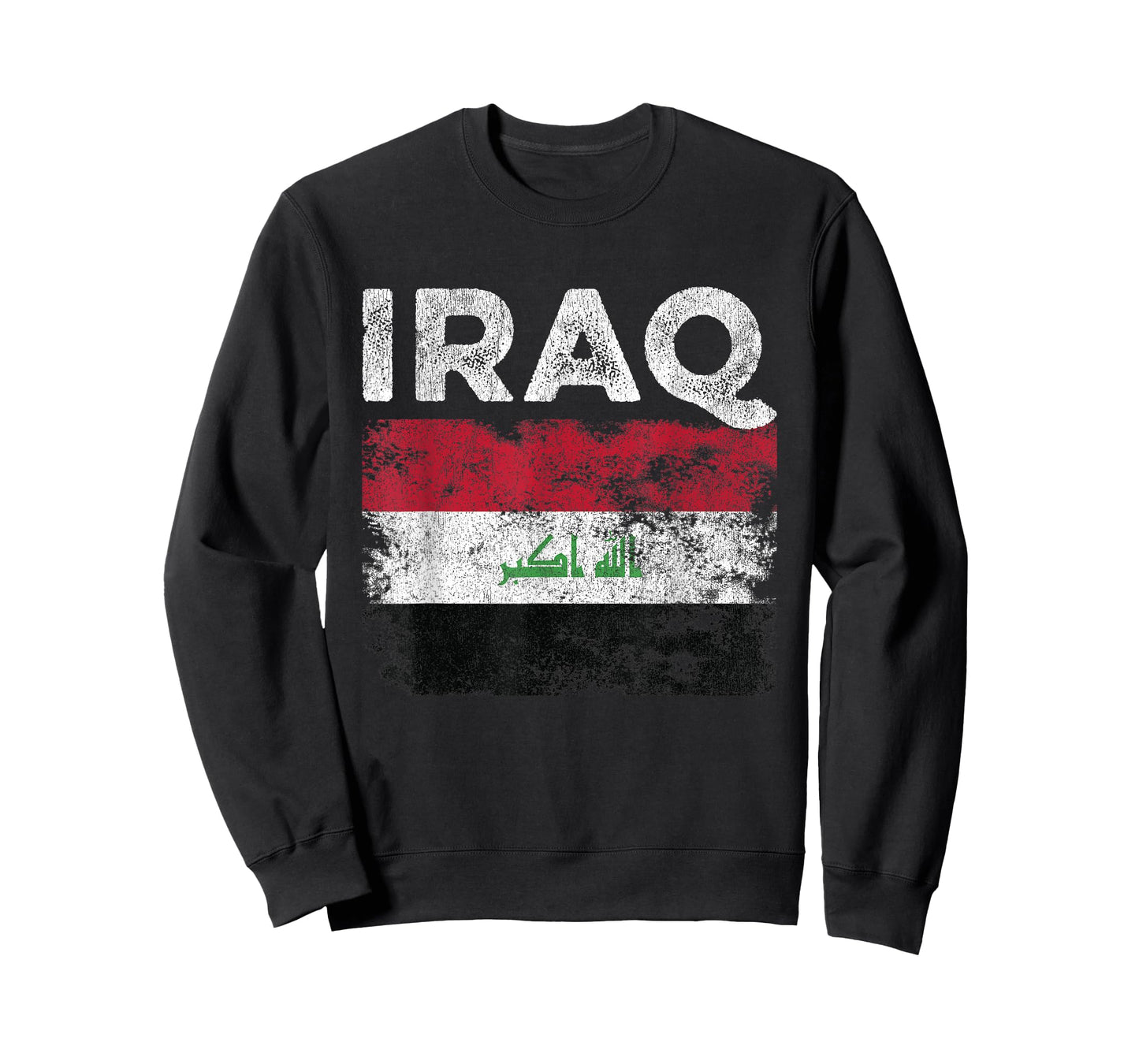 Iraq Flag Distressed - Men Women Kids - Iraqi Flag T-Shirt