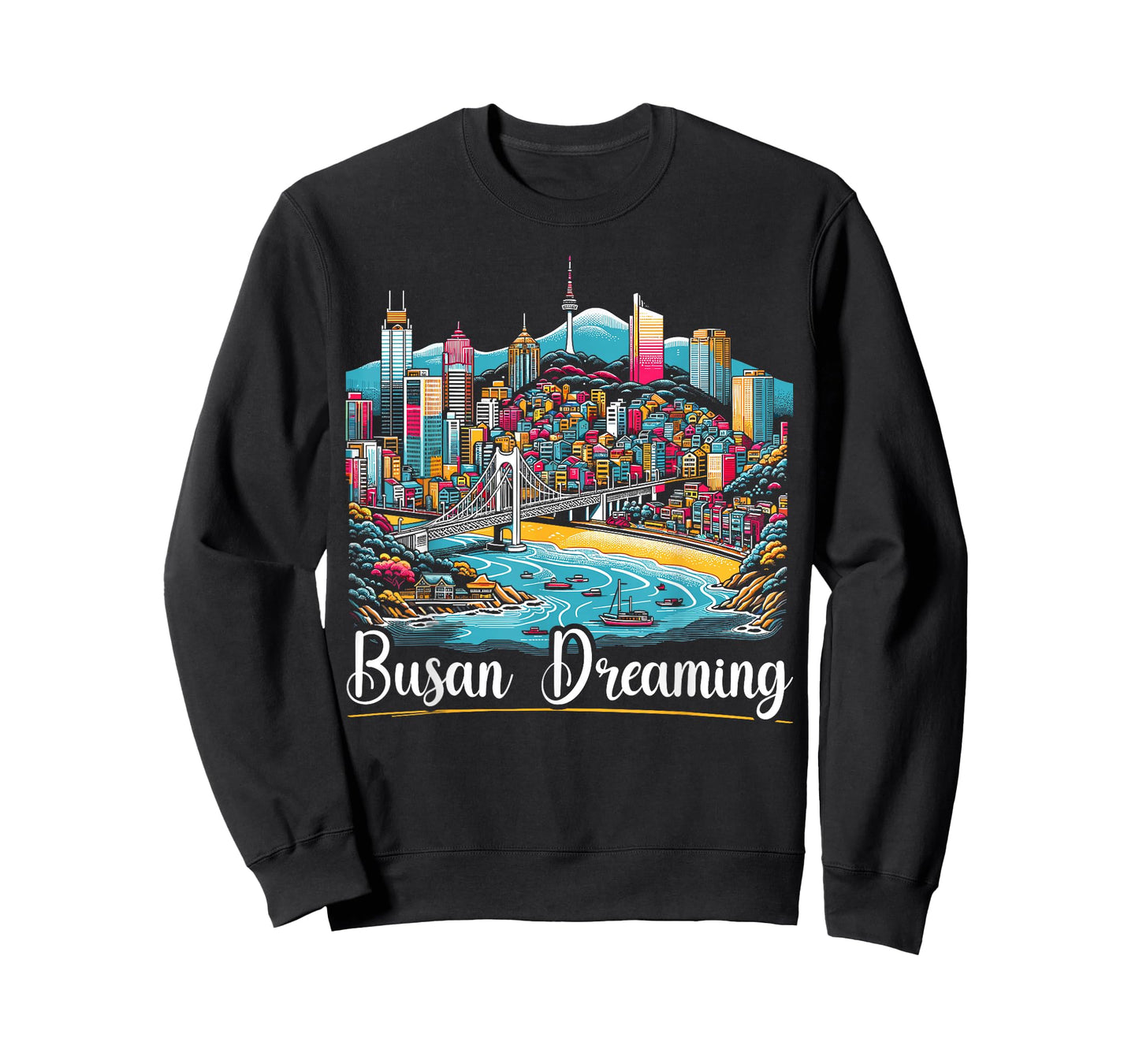 Busan South Korea Country Travel Vacation Korean T-Shirt