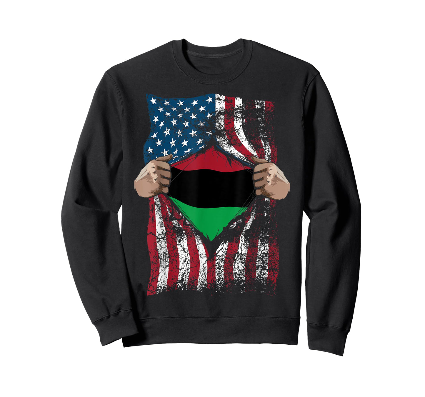 Pan African Unia Flag Shirt | Loyal Afro-Americans USA Gift T-Shirt