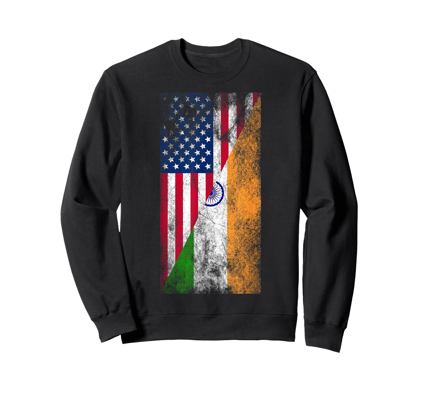 USA & India Flags - United States of America, Indian T-Shirt
