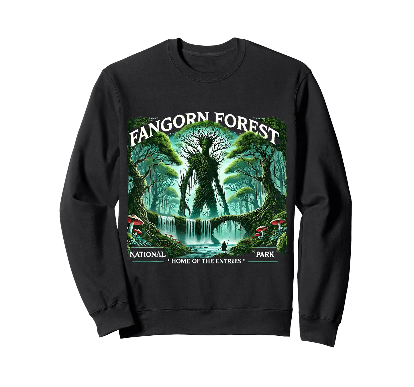 Fangorn Forest National Park Home of the Entrees Costume T-Shirt