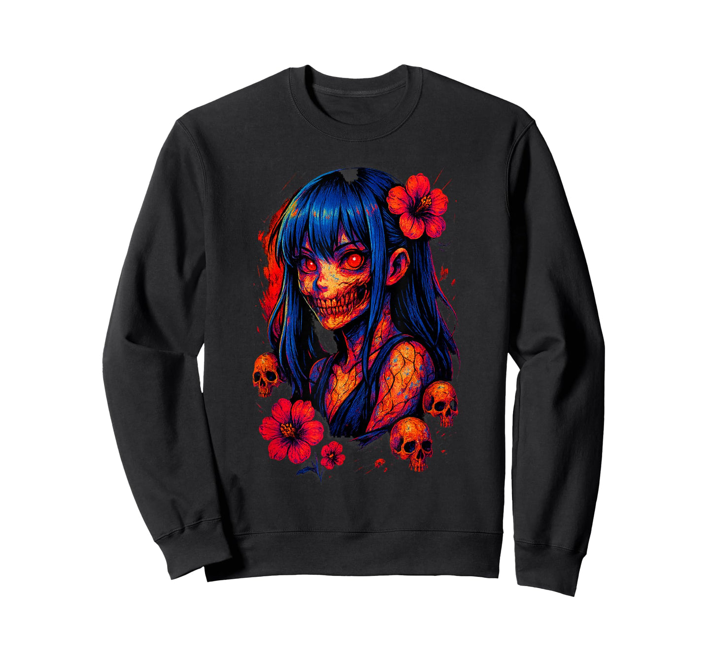 Horror Anime Manga Japan Japanese Creepy Kawaii Goth T-Shirt