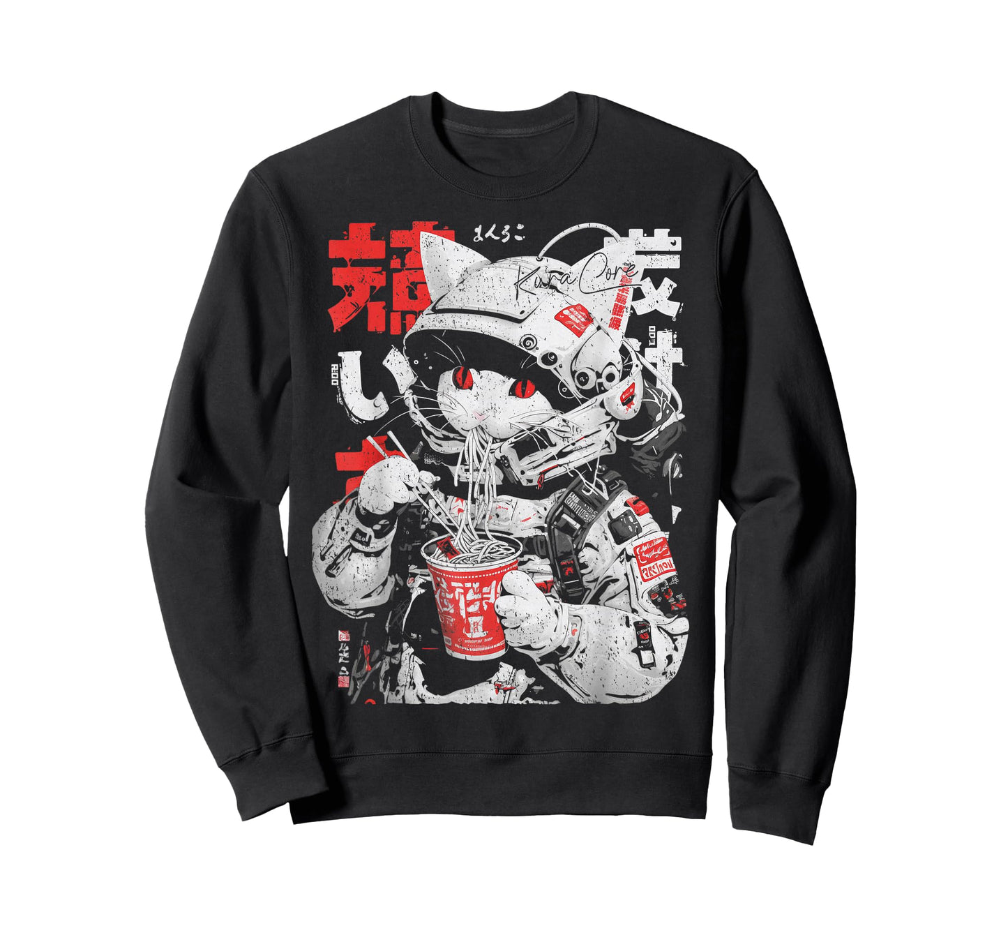 Japanese Streetwear Cyberpunk Y2K Retro Techwear Manga Anime T-Shirt