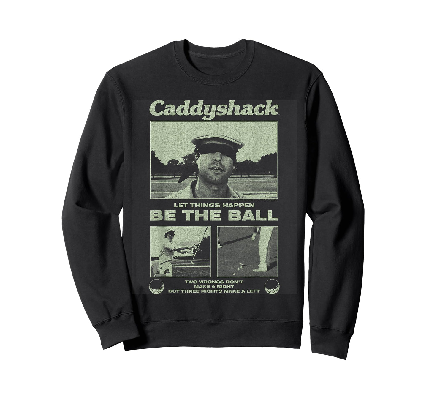 Caddyshack Be The Ball The Blind Putt 80's Movie T-Shirt