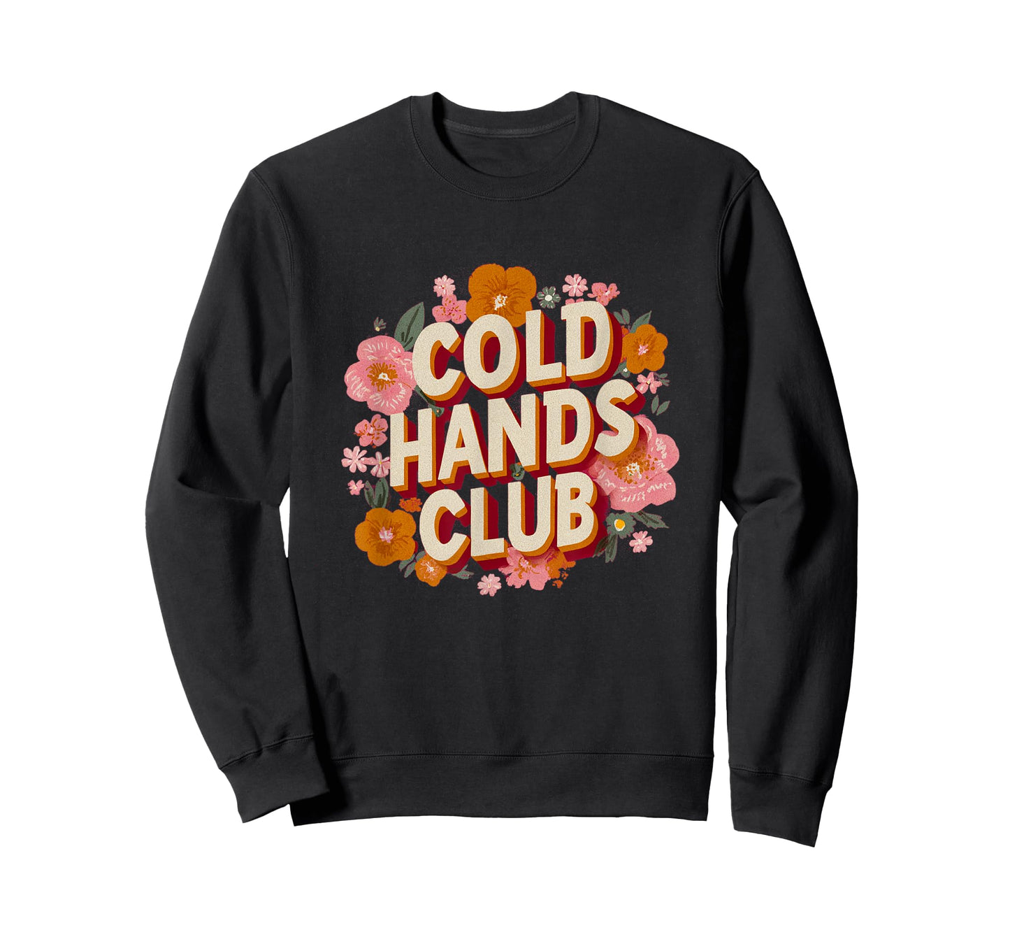 Flowery Cold Hands Club Costume T-Shirt