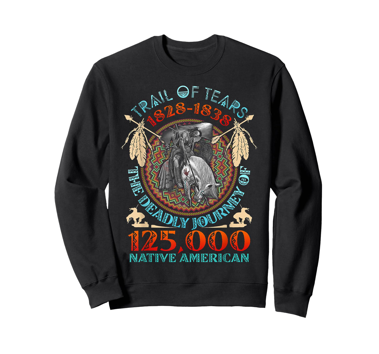 Trail Of Tears 1828 - 1838 The Deadly Journey T-Shirt