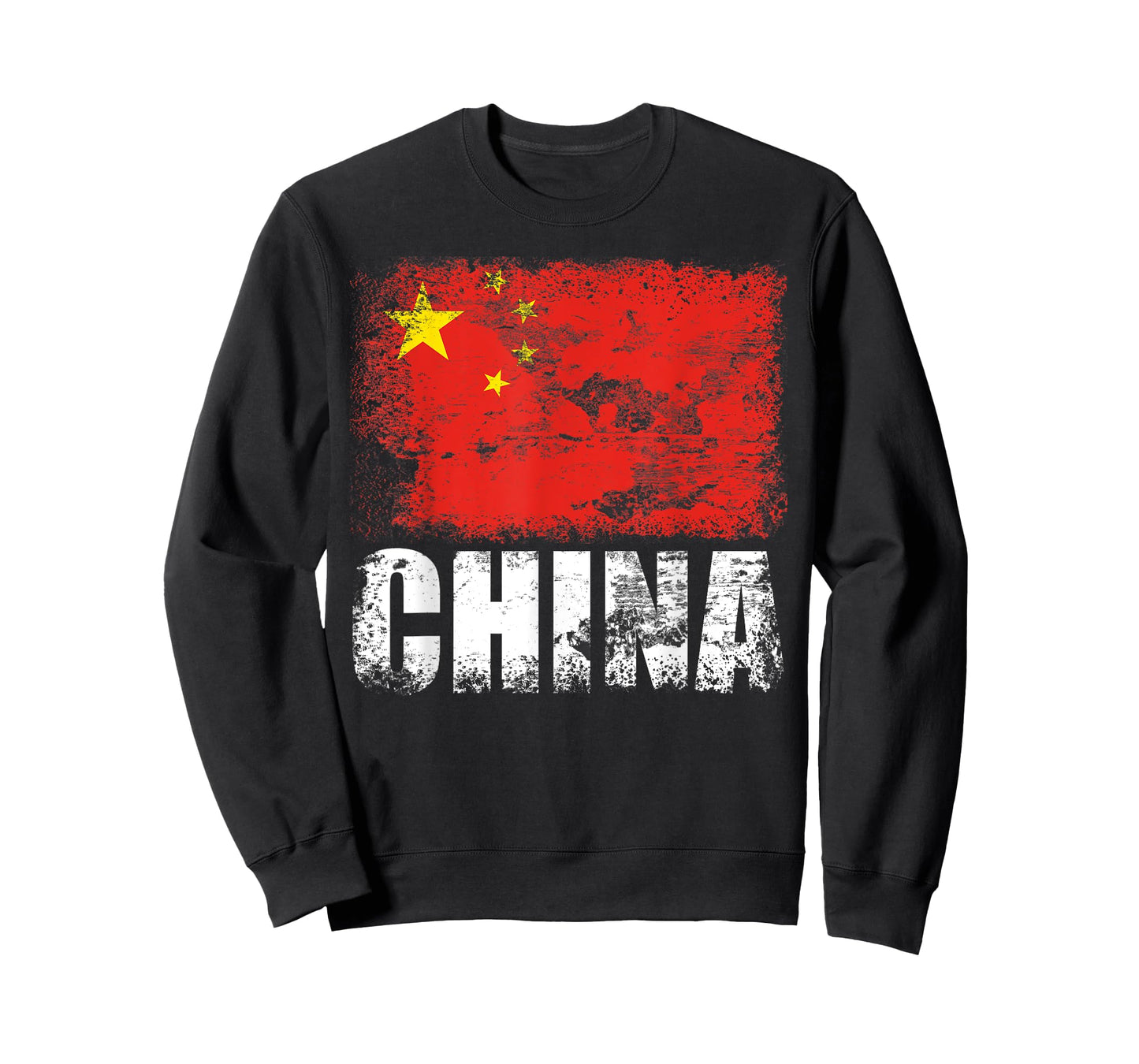 China Flag T-Shirt | Chinese Flag Red Tee
