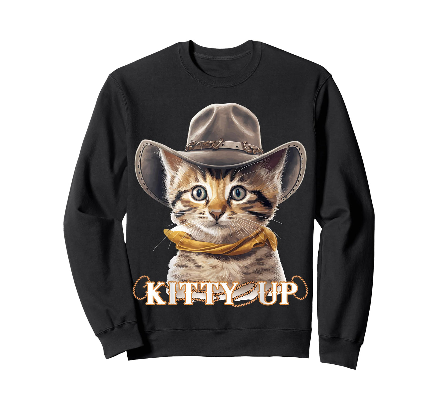 Cowboy Cat, Kitty Up, Country Cat Cowboy T-Shirt