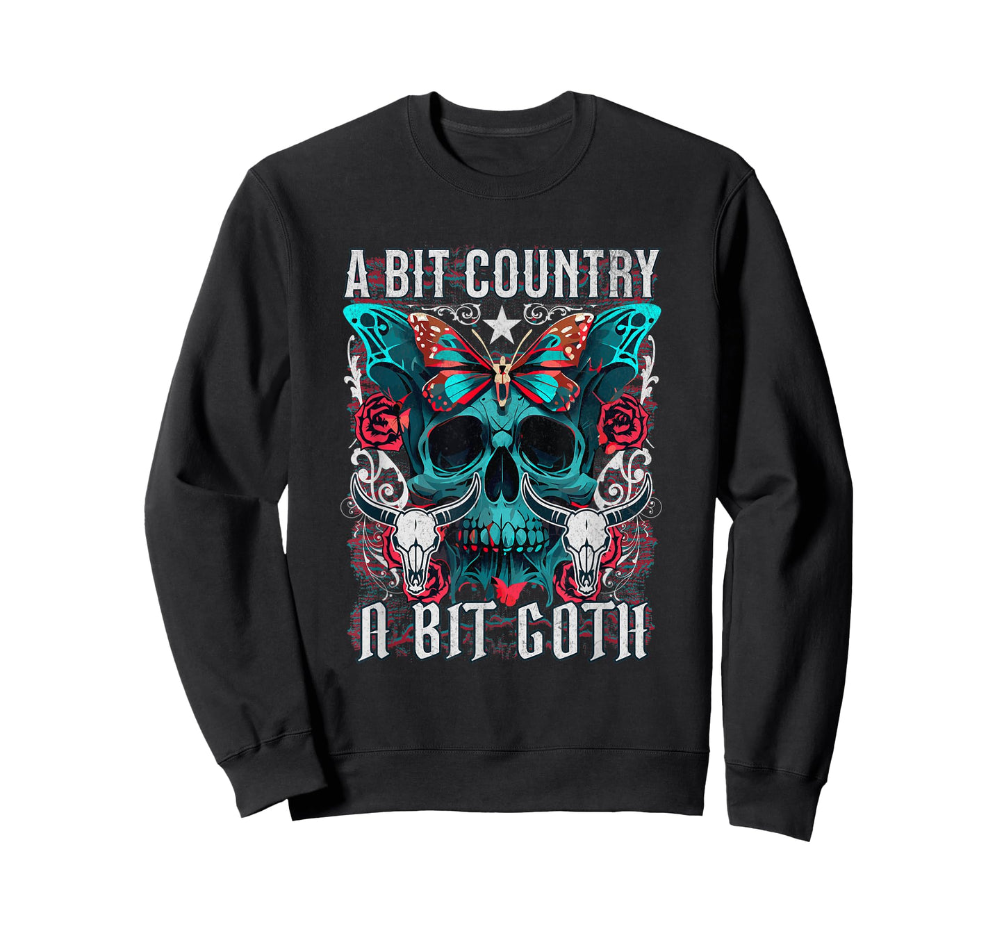 Western Goth Girl Alt-Country Subculture Emo Gothic T-Shirt