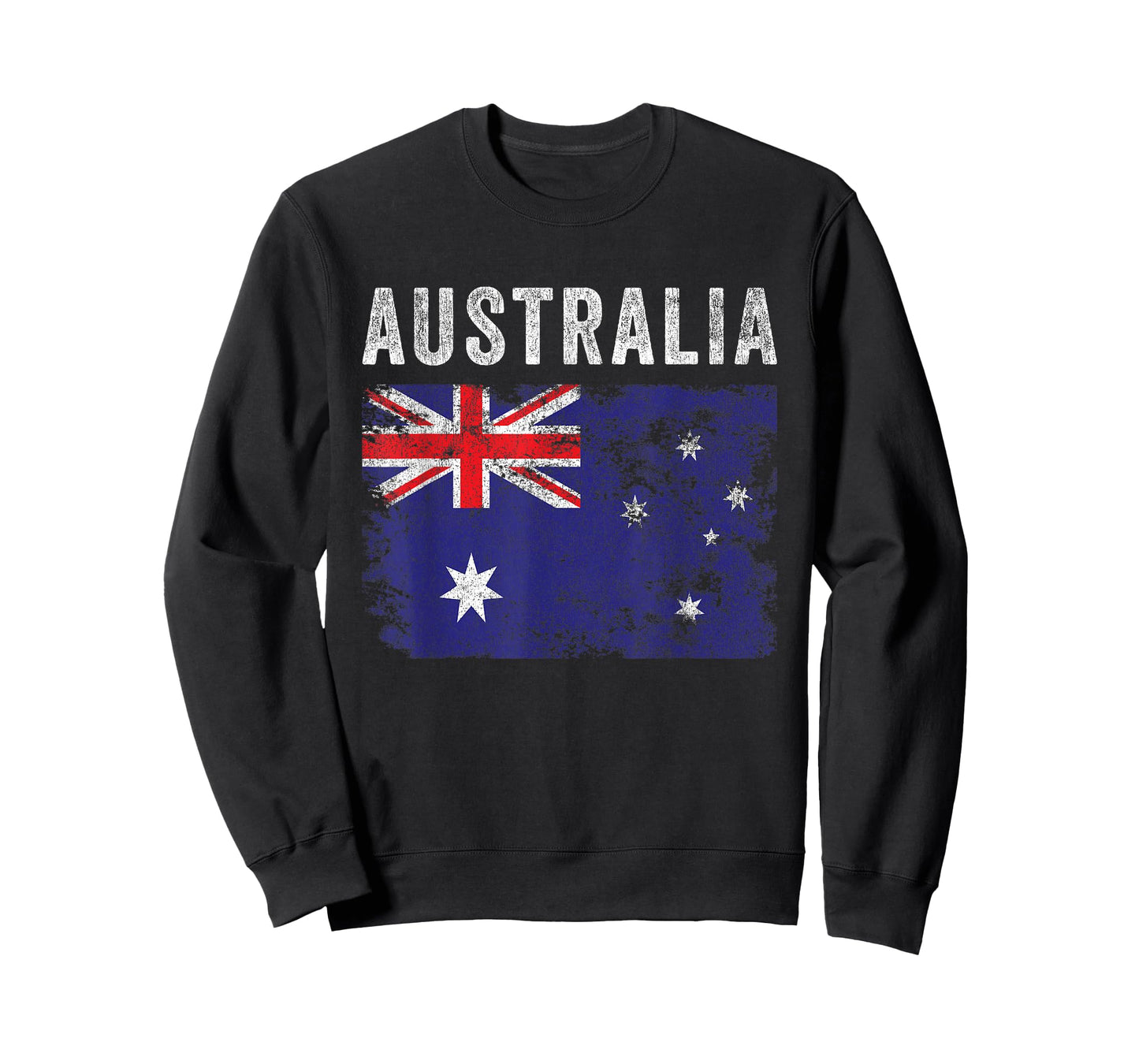 Australia Flag Distressed - Men Women Kids - Australian Flag T-Shirt