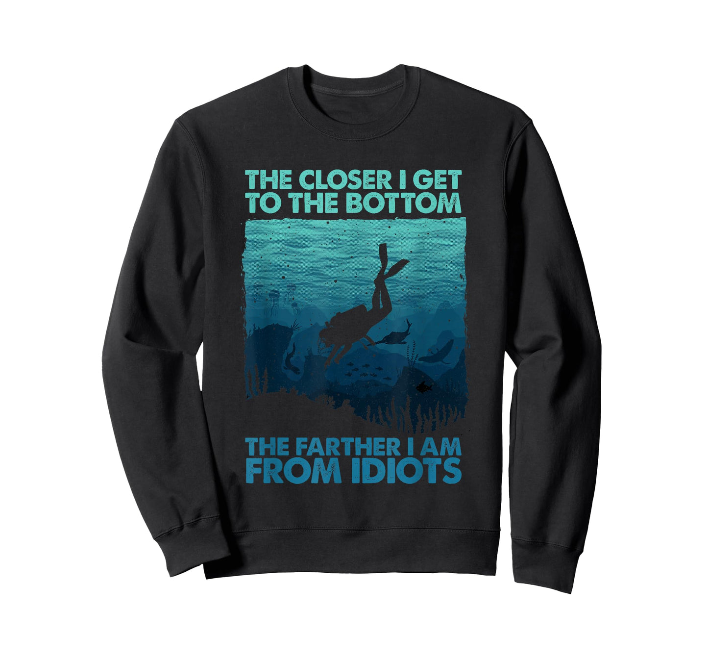 Funny Scuba Diving Themed Art for Men Women Scuba Diving T-Shirt