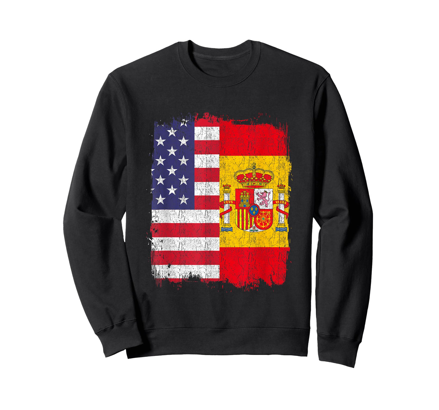 USA Spain Flag American Spanish T-Shirt