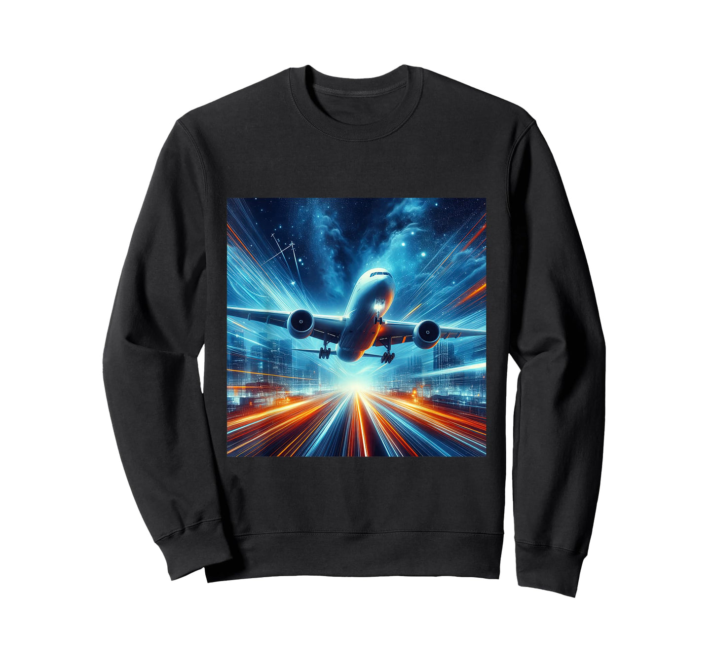 B-777 Aircraft Aviation Airplane Airport Runway Landing T-Shirt