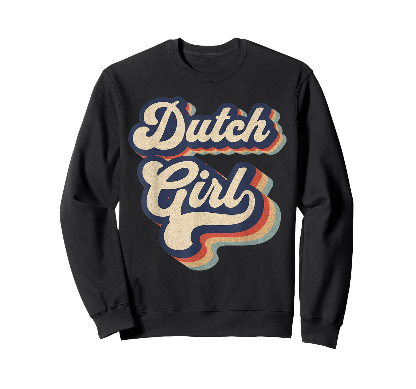 Dutch Girl Vintage Retro Netherlands Pride Womens T-Shirt