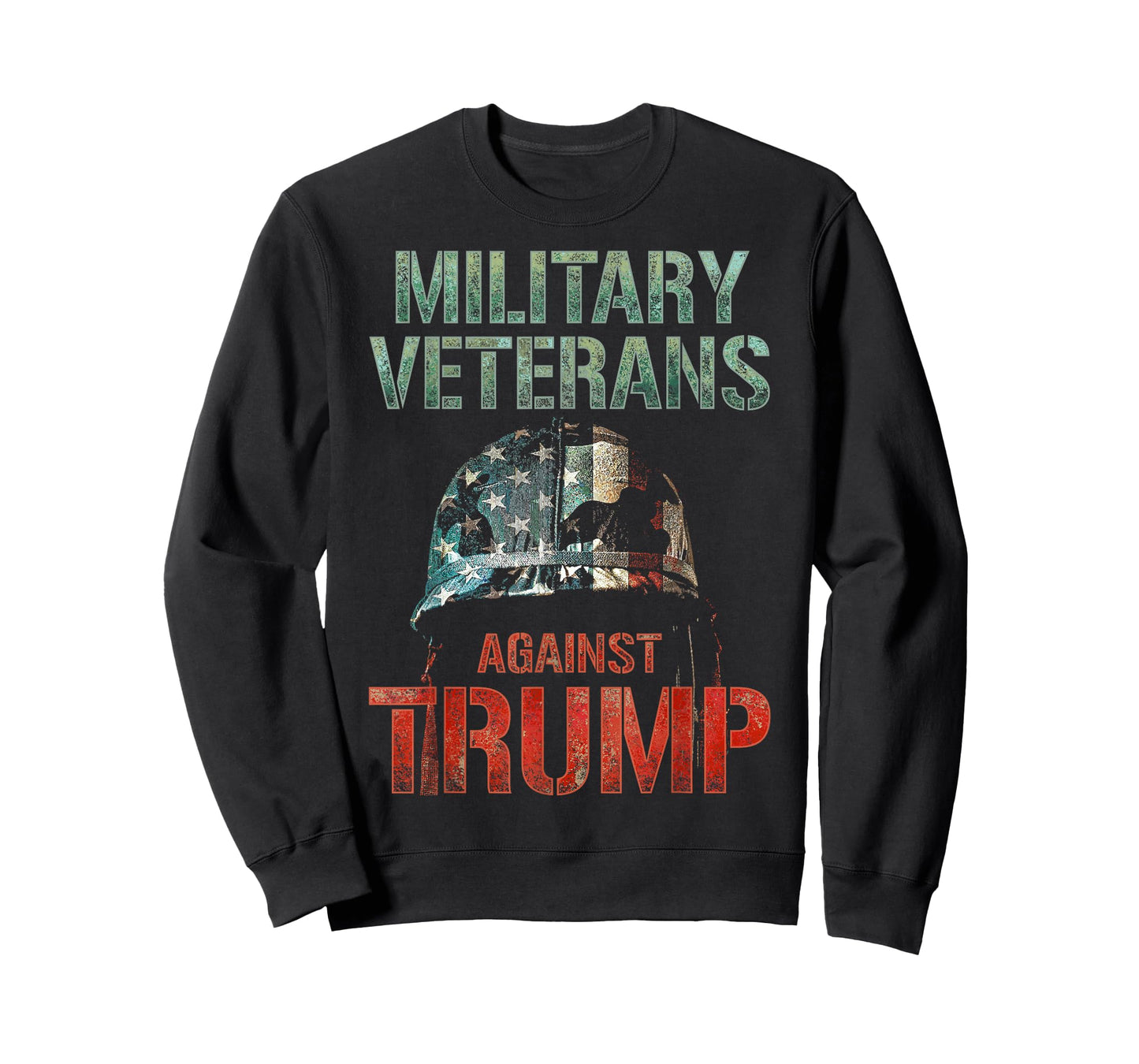 Military Veterans Against Trump 2020 Conflict USA Election T-Shirt