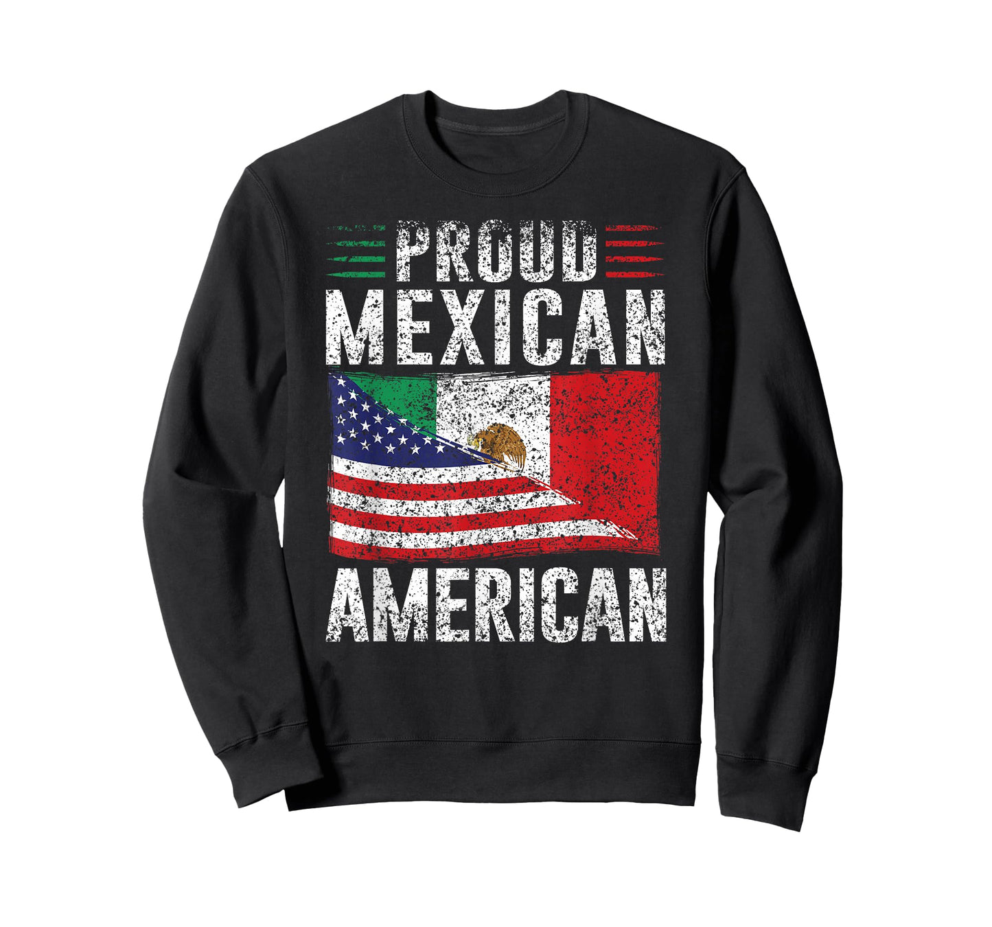 Proud Mexican American Us Mexican American T-Shirt
