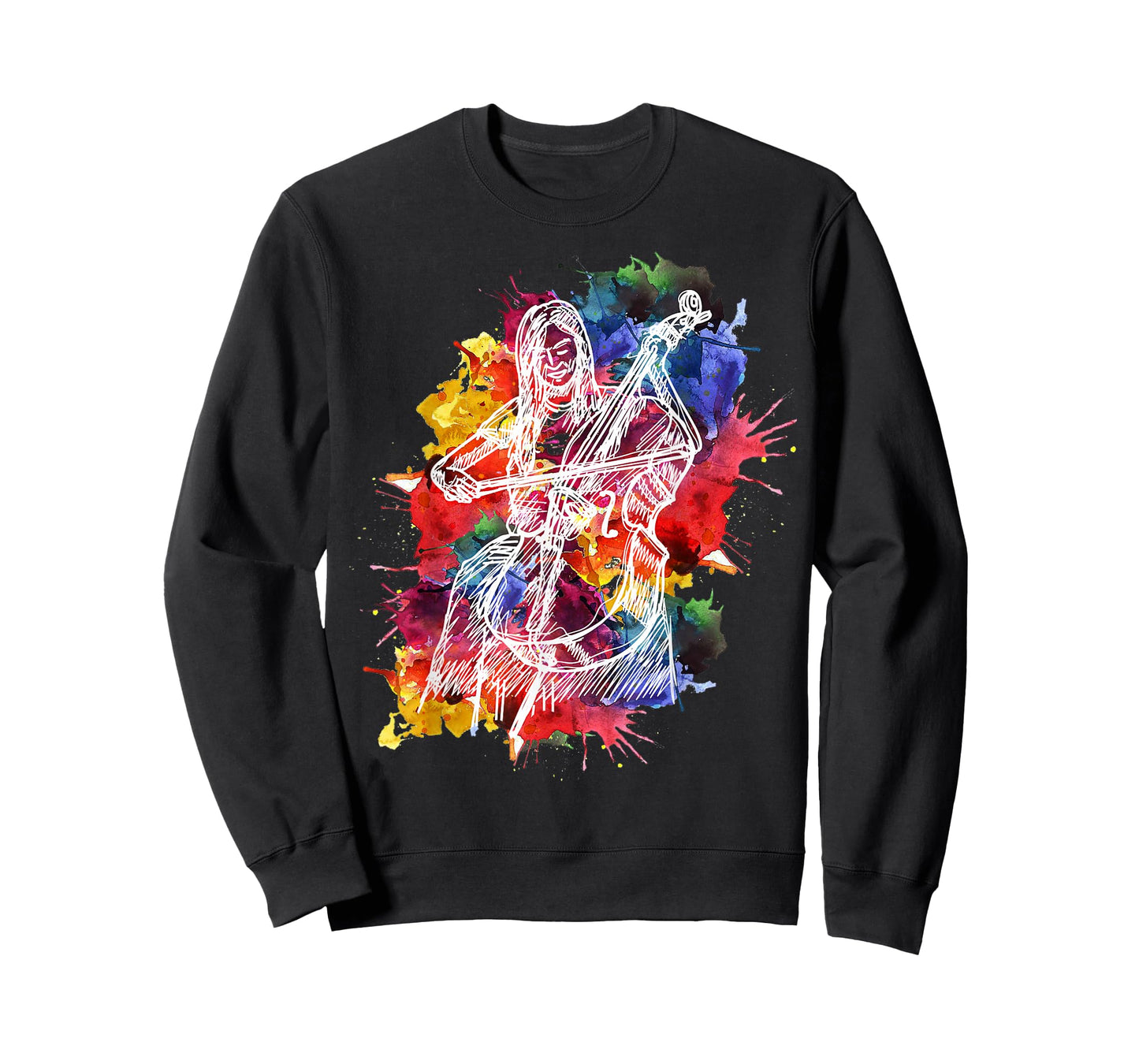 Cello Cellist Player Gift Instrument Art T-Shirt