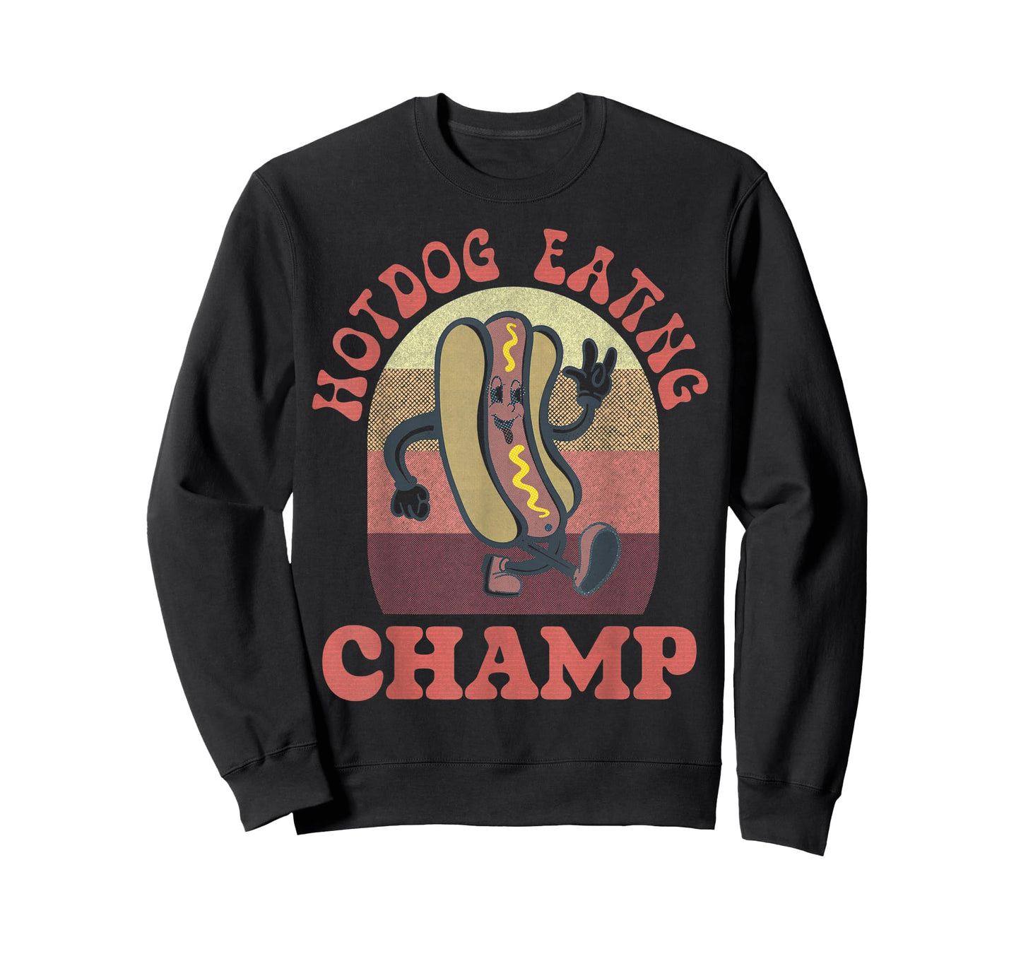 Hot Dog Eating Champion Funny T-Shirt