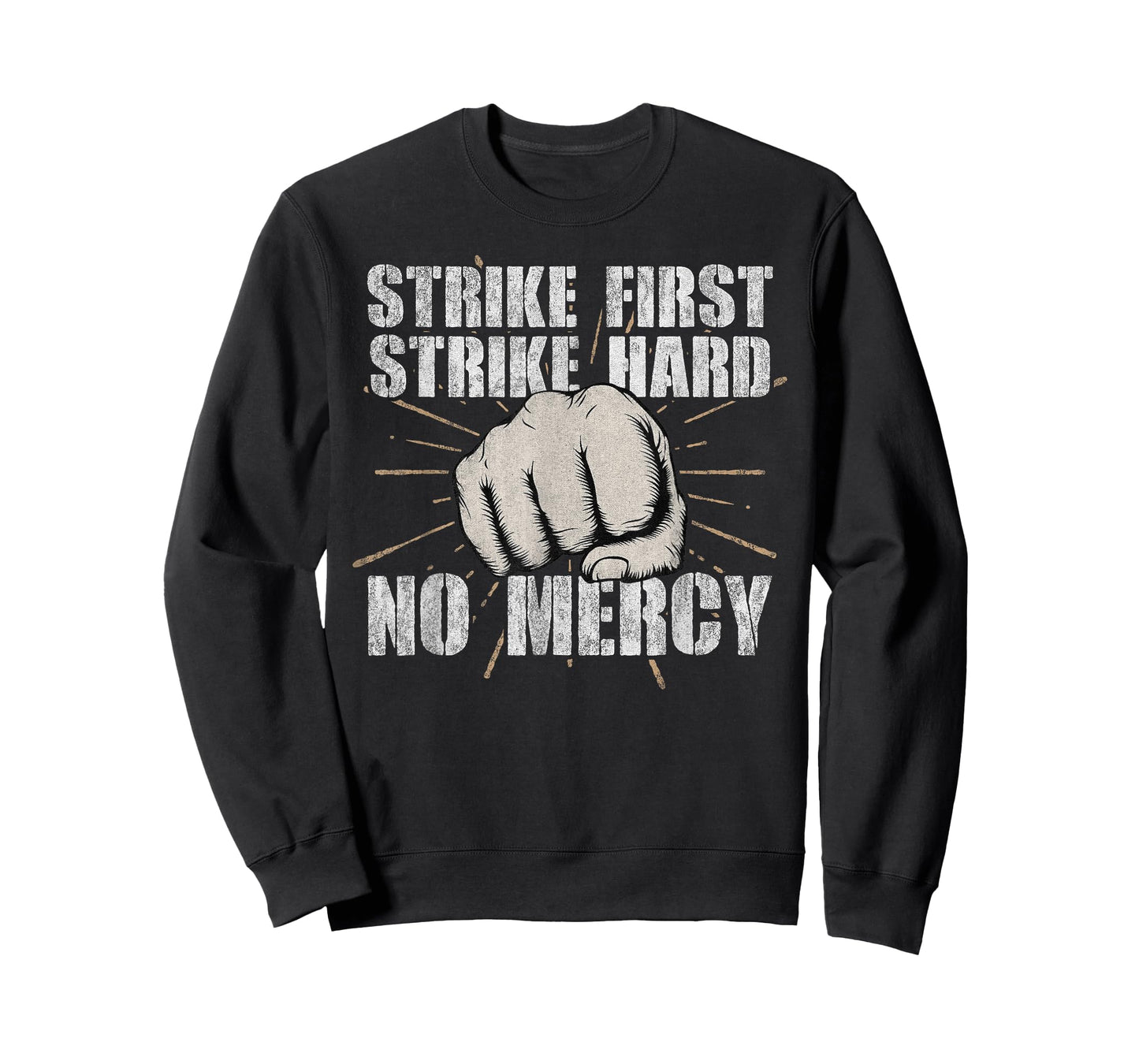Strike First, Strike Hard, No Mercy Shirt Karate Fist Cobra T-Shirt