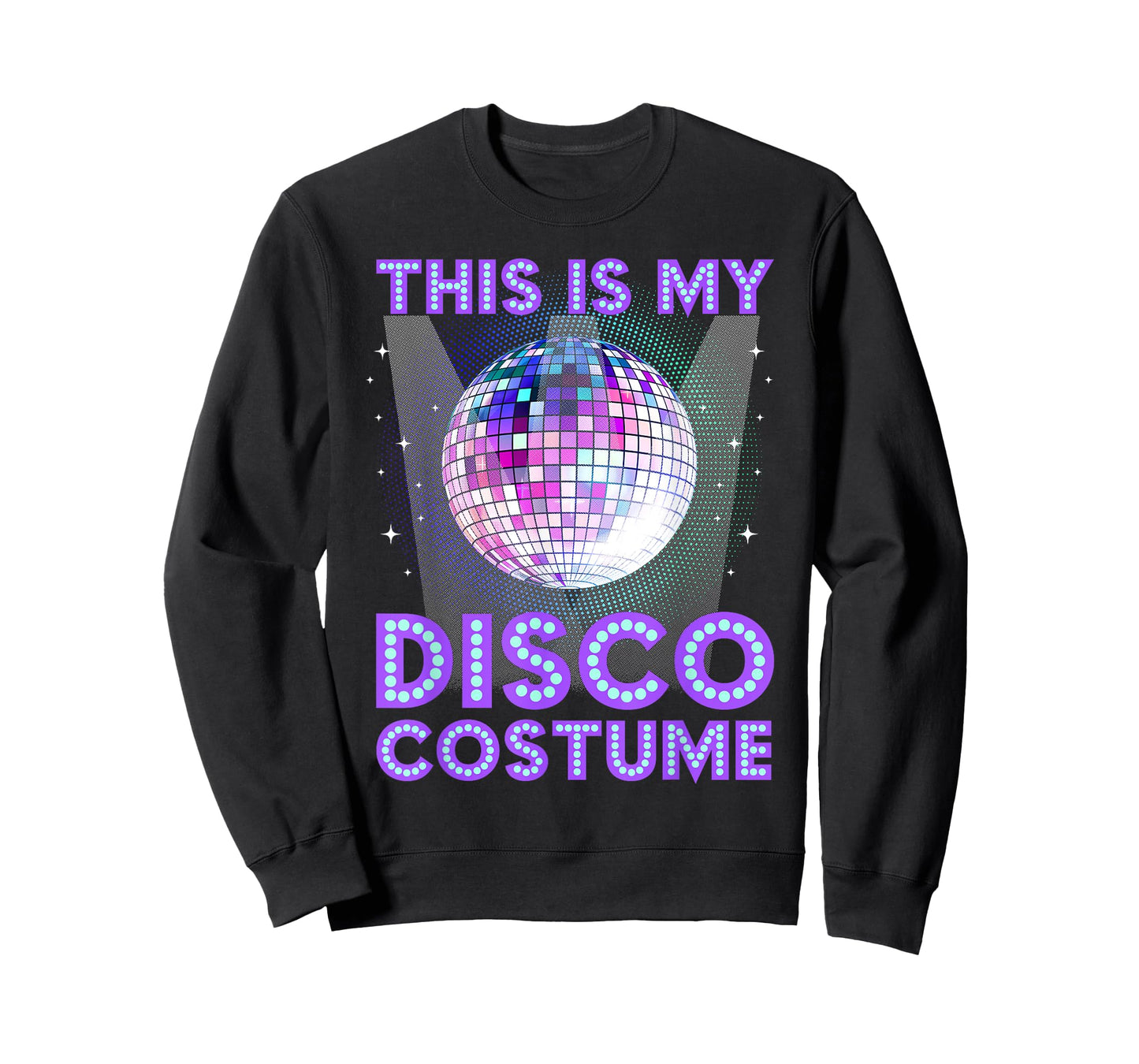 Disco Costume Art for Men Women 70s 80s Party Disco Lover T-Shirt