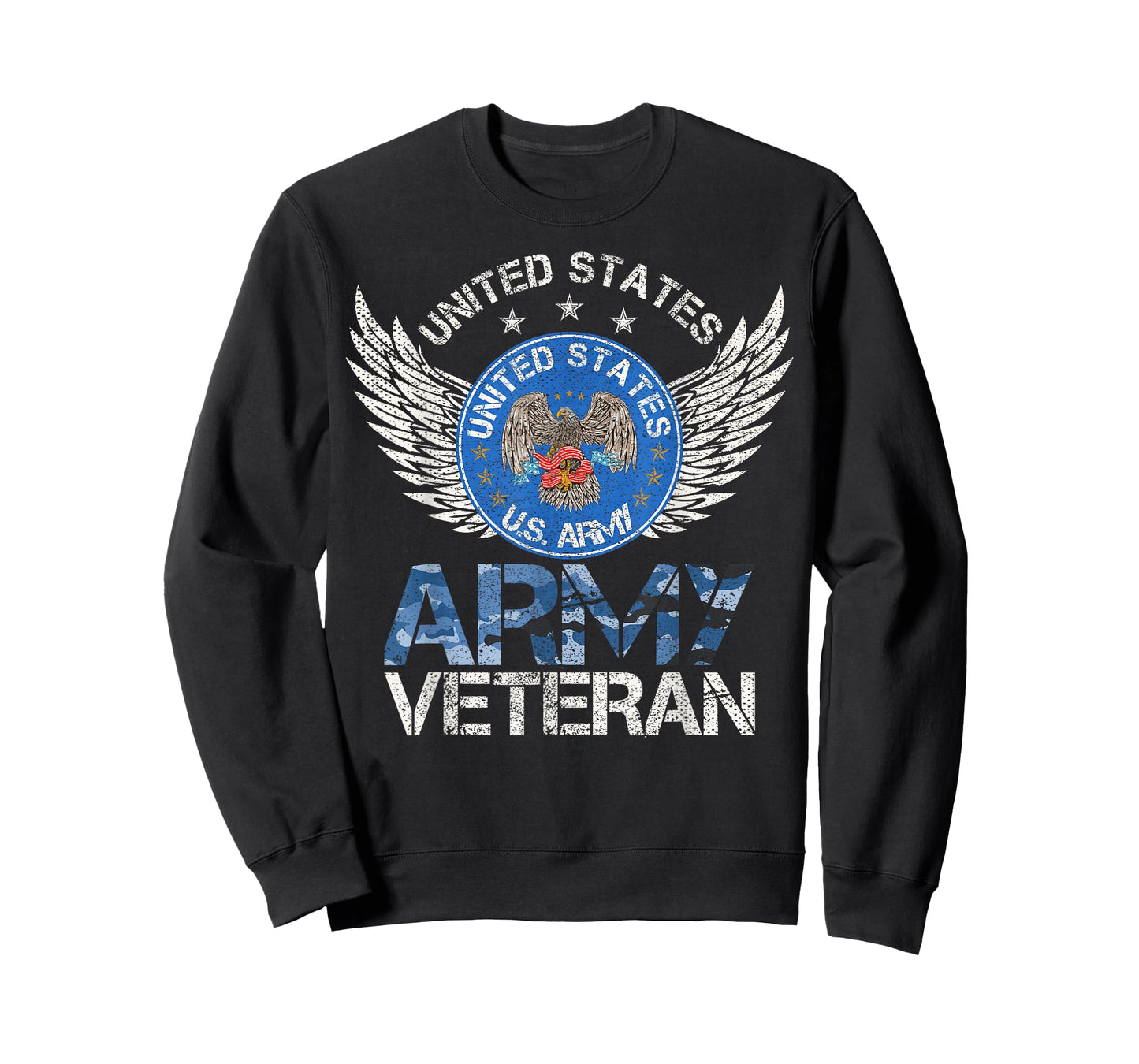 Vintage United States Army Veteran Gift U.S Military Veteran T-Shirt