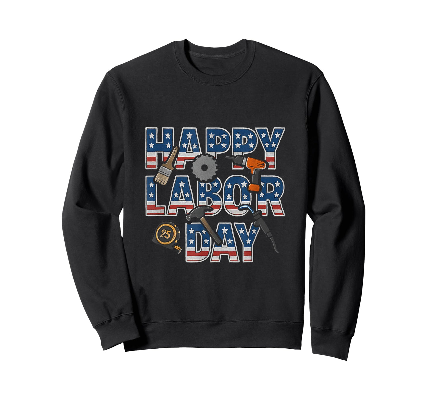 Labor Day Tshirt 2018 American Flag Labor Day Tee Women Men T-Shirt
