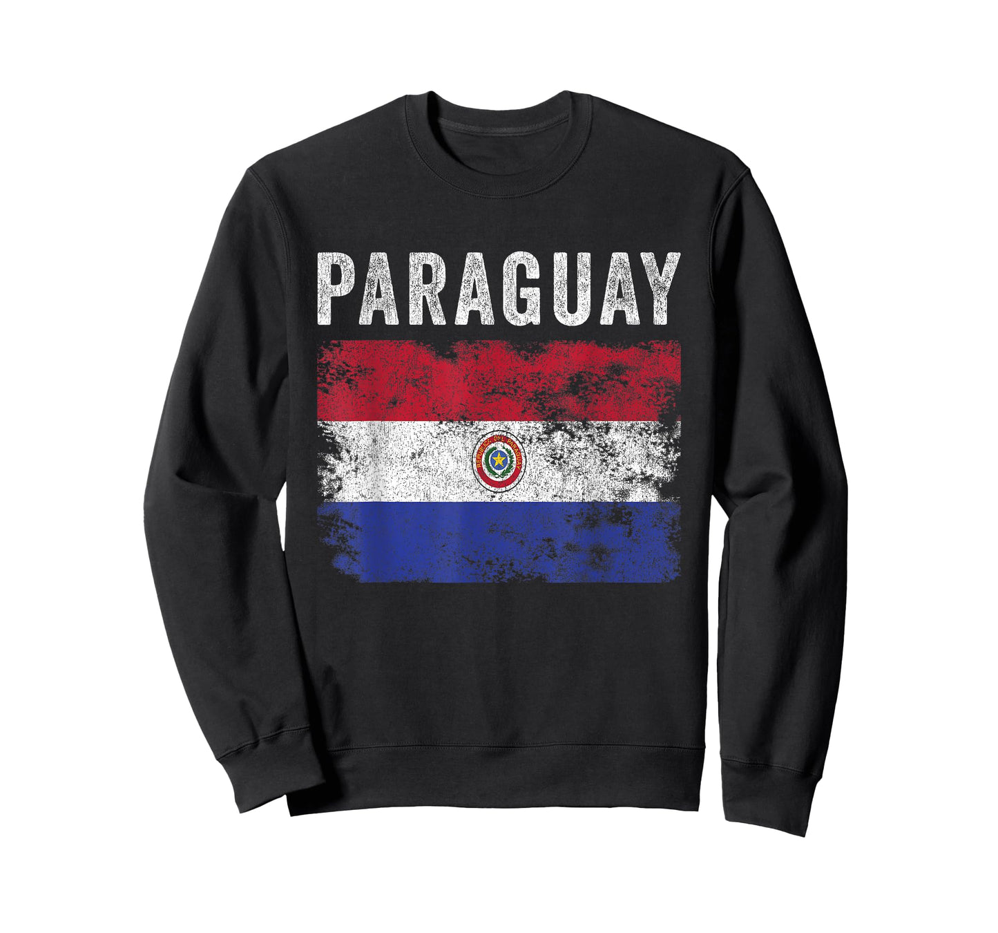 Paraguay Flag Distressed - Men Women Kids - Paraguayan Flag T-Shirt